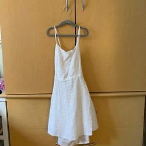 White Backless Sundress